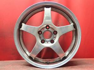 中古ホイール 単品1本 Circlar(サーキュラー) GTA Circlar 17x8J 5/114.3 マークII ブリット RX-8 アルティス スカイラインGT-R センチュ・