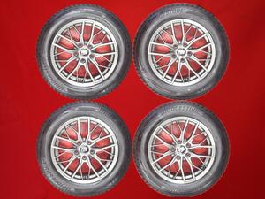 スタッドレス MSW-+ブリヂストンブリザックDM・V3 225/60R17 8.5/8分山★X3などに！stwt17