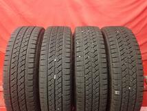 スタッドレス マルチスチール キャップ無 +ブリヂストンブリザックVL1 195/70R15-106/104L　8.5分山★キャンピングカー等に！stwt15_画像2