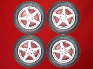 スタッドレス 5スポークタイプ1P+ダンロップウィンターMAXX01 WM01 215/60R16 8.5分山★カムリクラウンなどに！stwt16