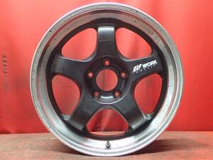 中古ホイール 単品1本 MEISTER(マイスター) S1 2P MEISTER S1 2P 17x7J 5/114.3 RAV4 ハイラックスピックアップ ローレル グロリア レパー