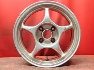 中古ホイール 単品1本 エンケイ RP-01 ENKEI RP-01 16x7J 4/114.3 ランティス プリメーラ/プリメーラ・カミノ ウイングロード クルー イン