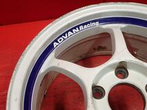 中古ホイール 単品1本 ADVAN(アドバン) RG ADVAN RG 16x7.5J 5/114.3 バサラ ES330 プレマシー マークX アテンザ ワゴン クラウン セダン_画像8