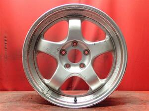 中古ホイール 単品1本 MEISTER(マイスター) S1 2P MEISTER S1 2P 17x7J 5/114.3 クルーガーハイブリッド デリボーイ カローラ クロス クラ