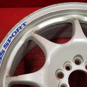 中古ホイール 単品1本 ウェッズスポーツ TC・05 WedsSport TC-05 17x7J 5/100/114.3 ガイア エクリプス スパイダー ヴァンガード センティの画像8