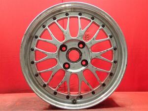 中古ホイール 単品1本 BBS LM BBS LM 17x7J 4/114.3 ローレル セレナ カーゴ サニー プリメーラ アコード ワゴン プレーリー・ジョイ トル