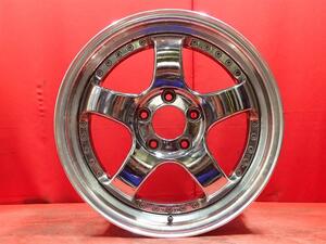 中古ホイール 単品1本 プロフェッサー Professor - 17x7J 5/114.3 ノア アルファード インテグラ アテンザ セルシオ ＺＲ－Ｖ アテンザ セ