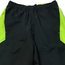 《良品◎》NIKE ナイキ★ワンポイントデザイン*スポーツショートパンツ*ブラック/イエロー*サイズM(MS2324)◆S60_画像3