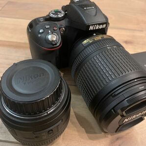 Nikon D5300 18-140 VR レンズキット、35mm f/1.8G ニコン