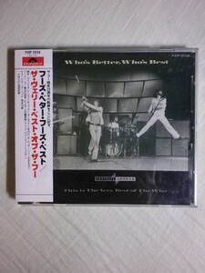 『The Who/Who's Better Who's Best(1988)』(初期盤,1988年発売,P30P-20158,廃盤,国内盤帯付,歌詞付,I Can’t Explain,My Generation)