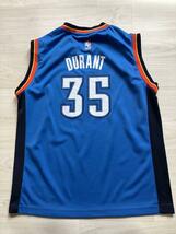 ケビン・デュラント DURANT #35　NBA ジュニア　ユニフォーム adidas アディダス オクラホマシティ・サンダー　ジャージ　シャツ_画像3