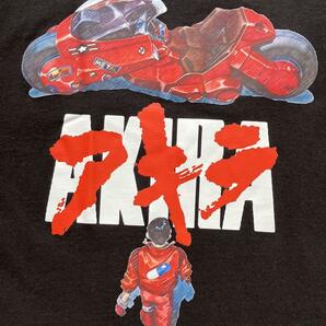 【未使用品】 アキラ AKIRA 金田　カネダ Tシャツ ブラック　L　アニメ　美品　バイク