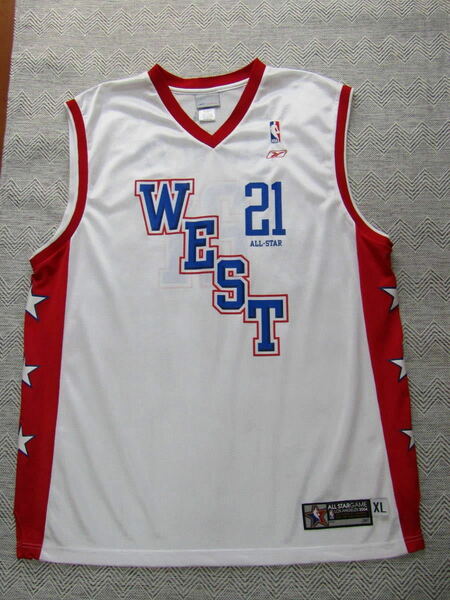 【美品】 NBA 2004年 ALL-STAR オールスター ケビン・ガーネット GARNET　reebok リーボック製 クラシック ユニフォーム バスケ シャツ XL