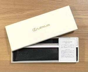 ★LEXUS オリジナル 扇子★ レクサス高級扇子 本革ケース 親骨アルミ 貼り地シルク