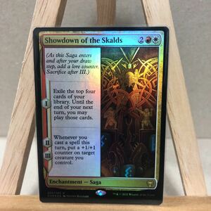 MTG FOIL スカルドの決戦/Showdown of the Skalds スタンダート 英語版 カルドハイム 英雄譚