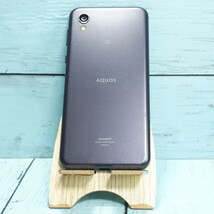 au AQUOS sense2 SHV43 Nuance Black 本体 白ロム SIMロック解除済み SIMフリー 448603_画像2