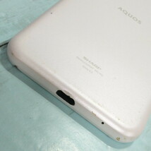 au AQUOS sense2 SHV43 Silky White 本体 白ロム SIMロック解除済み SIMフリー 246179_画像5