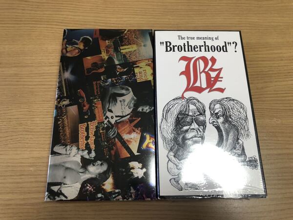 2本 B'z VHS ビデオテープ Brotherhood ビーズ 稲葉浩志 松本孝弘 コレクション
