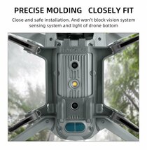 送料無料/DJI Air 2S/Mavic Air 2/マビック エアー2対応/折り畳み2.6cm延長スタンド/ランディング ギア スキッド/グレイ/衝撃保護/転倒防止_画像3