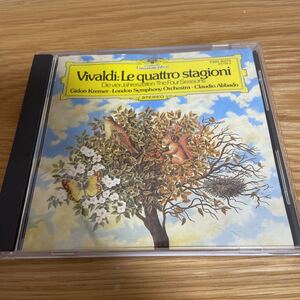 ■ CD ヴィヴァルディ 協奏曲集　四季　クレーメル　アバド＝ロンドン交響楽団 F35G 50279 VIVALDI THE FOUR SEASONS 413 726-2