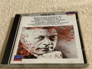 a ラフマニノフ：ピアノ協奏曲第3番 パガニーニの主題による狂詩曲 アシュケナージ / F00L-23085