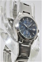 【SEIKO】WIRED CHRONOGRAPH 7T92 10BAR STAINLESS STEEL MOVEMENT JAPAN 中古品時計 電池交換済み 23.7.16_画像7