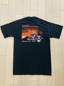 送料無料 ハーレーダビッドソン 半袖Tシャツ　サイズM ナックルヘッド MADE IN USA アメリカ製 FL 1200 EL 1000 ナックル パンヘッド