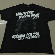 C07 バンドTシャツ　イベントT　ホーンテッドセッションナイト2019 HAUNTED SESSION NIGHT ジャパメタ　_画像1