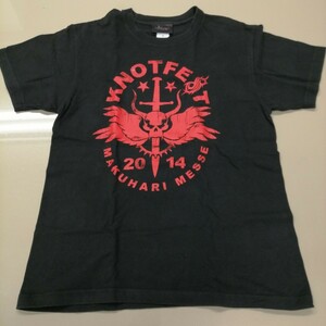 C07 バンドTシャツ　フェスT　ノットフェス2014 KNOTFEST