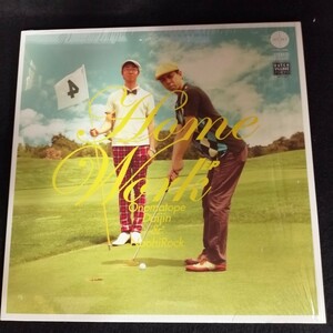 C07 中古LP 中古レコード　オノマトペ大臣&ナオヒロック　homework　ONOMATOPE DAIJIN AND NAOHIROCK 12 シュリンク付き