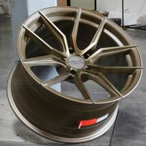 X07【新品】4本 XXR 559 19インチ 10.0J+40 5穴×PCD120 Bronze ヘラフラ ssr work BBS LS BMW_画像5