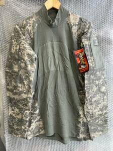 ★新品未使用！MASSIF COMBAT SHIRT 米軍ACU迷彩 コンバット シャツ Lサイズ