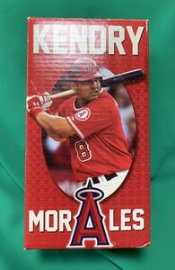 MLB ANGELS エンゼルス 8 ケンドリー モラレス KENDRY MORALES ボブルヘッド フィギュア メジャーリーグ プロ野球 赤 現状品