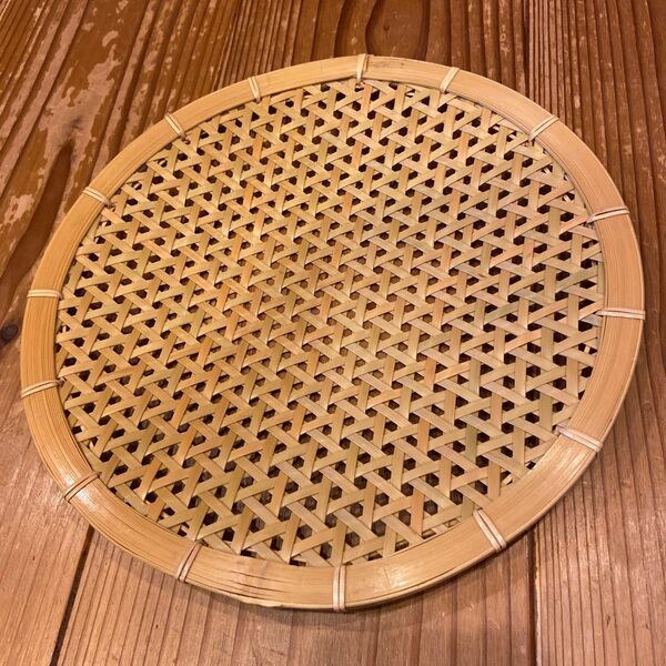 竹細工　盛り皿