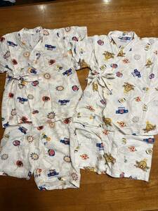  baby jinbei Kids 95 festival man and woman use 2 pieces set 