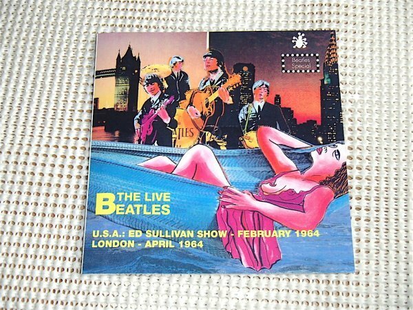 廃盤 The Live Beatles ED SULLIVAN SHOW 1964 USA LONDON ビートルズ / John Lennon Paul McCartney George harrison Ringo starr /JASRAC