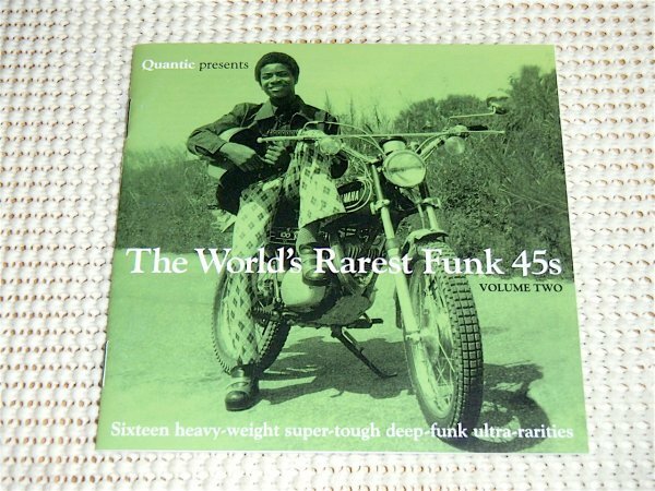 廃盤 Quantic クアンティック 監修 The World's Rarest Funk 45s vol2/ Jazzman /レア曲満載 ドス黒 ファンク 集 Black On White Affair 等