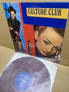 PURPLE VINYL！稀LP！カルチャー・クラブ Culture Club / It's A Miracle CC831 ライヴ盤 LIVE IN JAPAN NOT TMOQ COLOUR BY NUMBERS NM