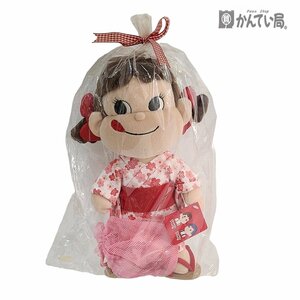  Fujiya FUJIYA Peko-chan кукла юката . Showa Retro античный куклы герои кукла мягкая игрушка товары долгосрочного хранения 