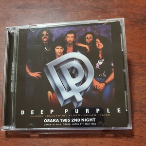 DEEP PURPLE/Osaka1985 2nd Nightプレス盤2CD'85大阪公演　