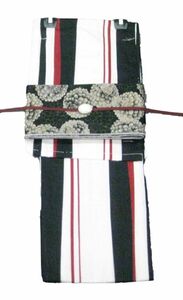  юката ... женщина юката женский юката взрослый женский юката классика рисунок в полоску юката . маленький obi 4 позиций комплект yyy-56