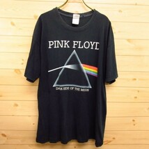 ◎Pink Floyd ピンクフロイド 狂気 2006 ハイチ製◆半袖 Tシャツ グッズ バンド 古着 ヴィンテージ◆メンズ 黒 Lサイズ◆A00025_画像1