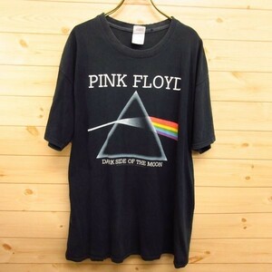 ◎Pink Floyd ピンクフロイド 狂気 2006 ハイチ製◆半袖 Tシャツ グッズ バンド 古着 ヴィンテージ◆メンズ 黒 Lサイズ◆A00025