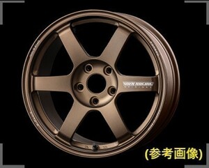 【納期要確認】RAYS Volk Racing TE37 SAGA S-plus SIZE:8J-17 +38(F2) PCD:114.3-5H Color:BR ホイール2本セット