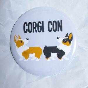  new goods ultra rare well shu Corgi can badge American world most large-scale off . official dog 