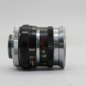 【返品保証】 KINO-SANKYO 13mm F1.9 前後キャップ付き レンズ C7716の画像3