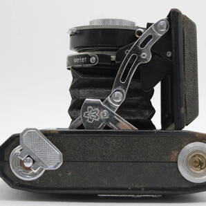 【訳あり品】 小西六 Konishiroku Semi Pearl Hexar 7.5cm F4.5 ケース付き 蛇腹カメラ C7502の画像8