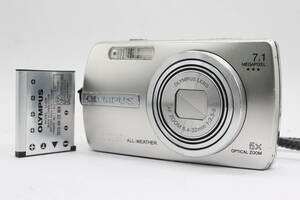 【返品保証】 オリンパス Olympus μ 750 5x バッテリー付き コンパクトデジタルカメラ C7860