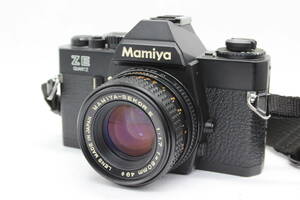 【返品保証】 マミヤ Mamiya ZE QUARTZ ブラック SEKOR E 50mm F1.7 ボディレンズセット C7887