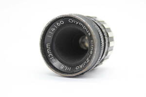 【返品保証】 オリンパス Olympus Cine-Zuiko 13mm F1.8 ゼブラ柄 レンズ C8150